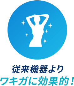 従来よりワキガに効果的！
